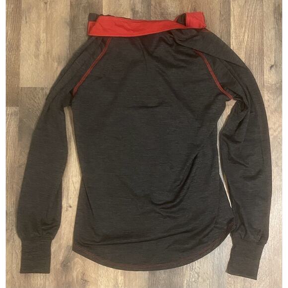 Colosseum 1/4 Zip Pullover Womens Sz M Grey Logo OSU Ohio State University - Picture 2 of 4